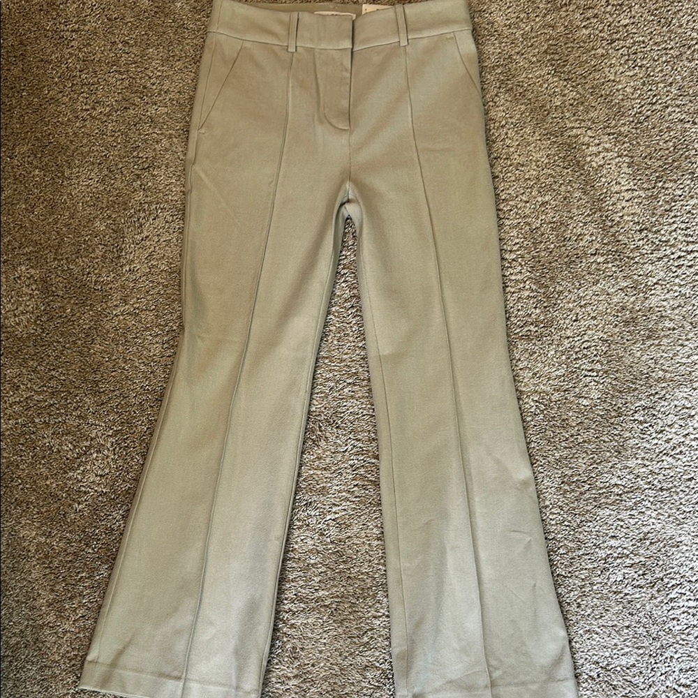 LOFT Tan Boot CutFlare Women's Slacks Dress Pants